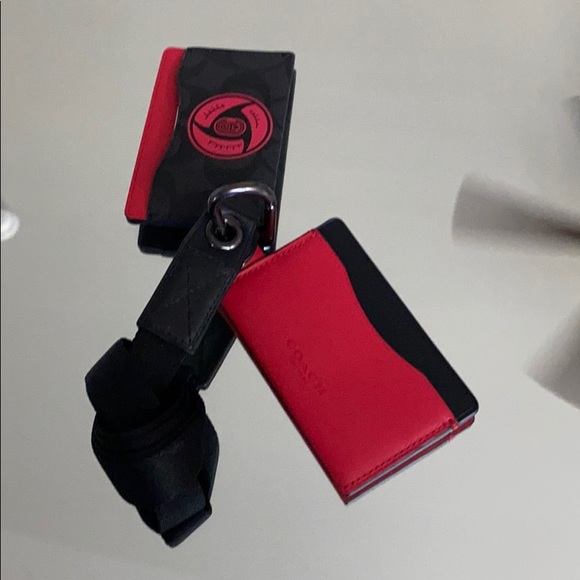 Coach X Michael B. Jordan Multi Card Case Id Lanyard In Signature Canvas - Picture 4 of 4